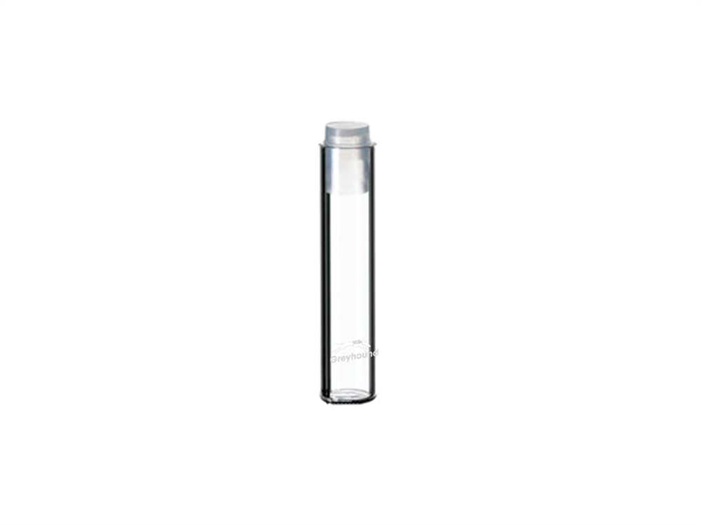 Picture of 1mL Shell Vial, Clear Glass with 6mm Snap Plug (without insertion barrier)